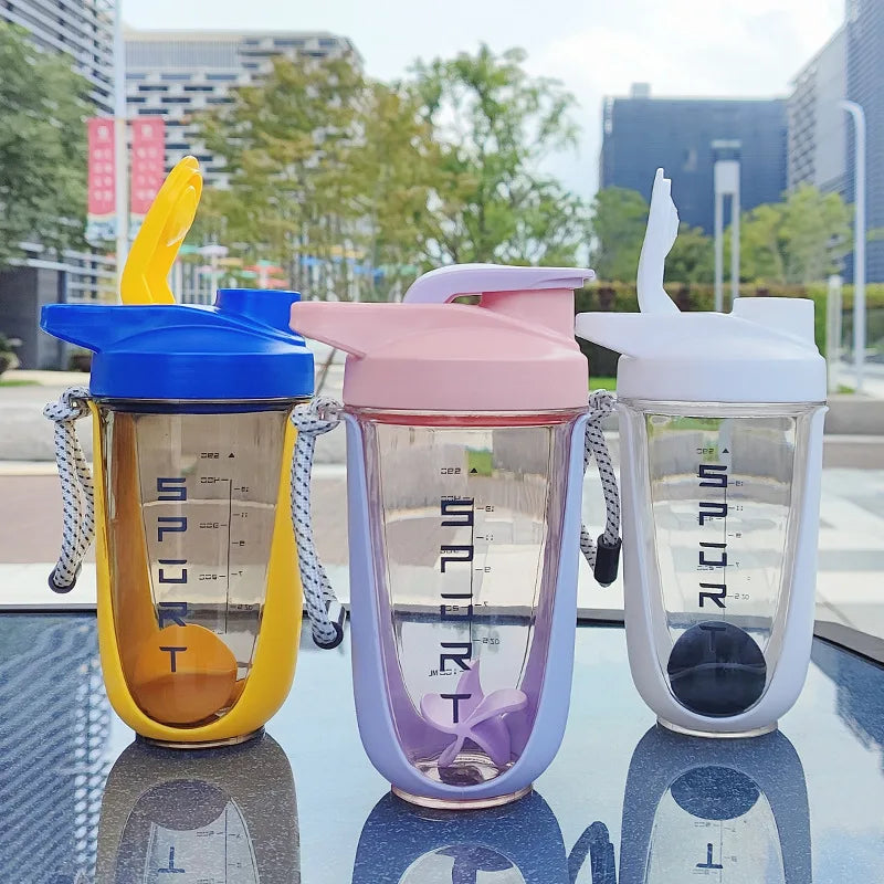 C2 600ml Leakproof Gym Shaker Bottle