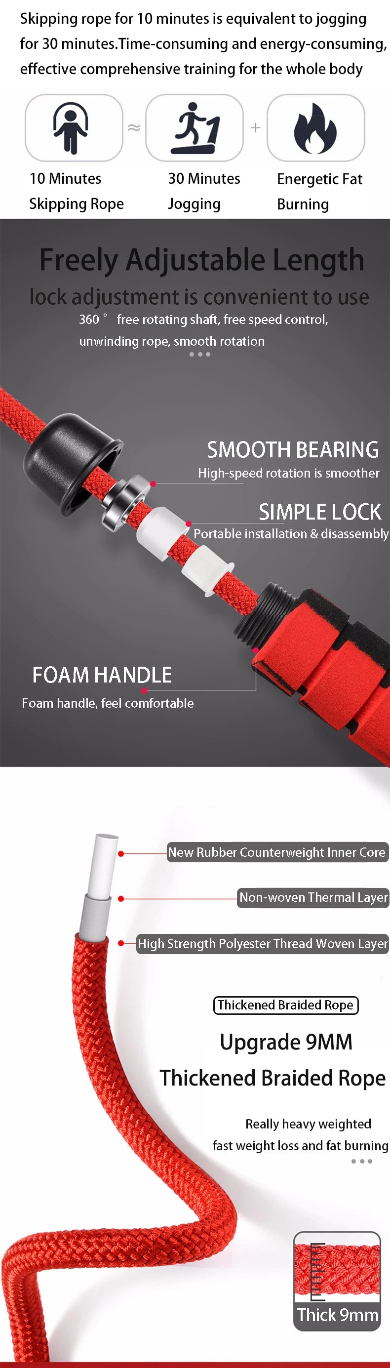 Boxing Fitness Jump Rope