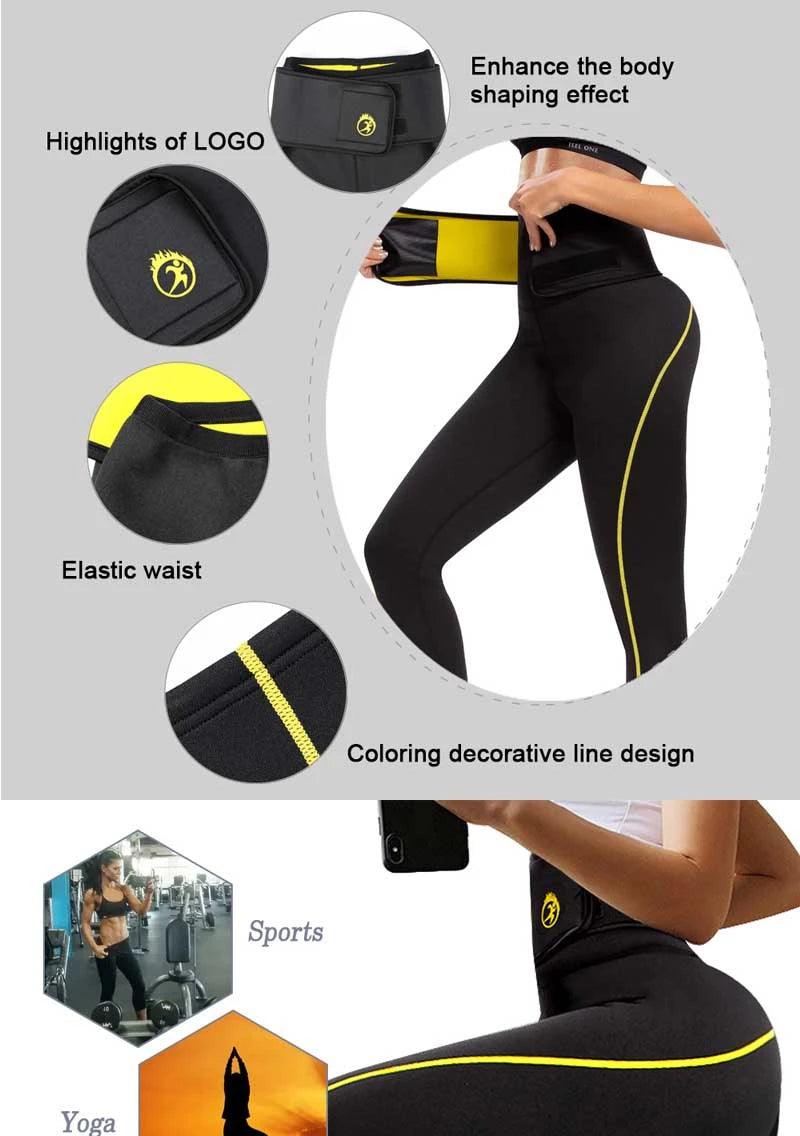SEXYWG Women’s Sauna Waist Trainer Pants