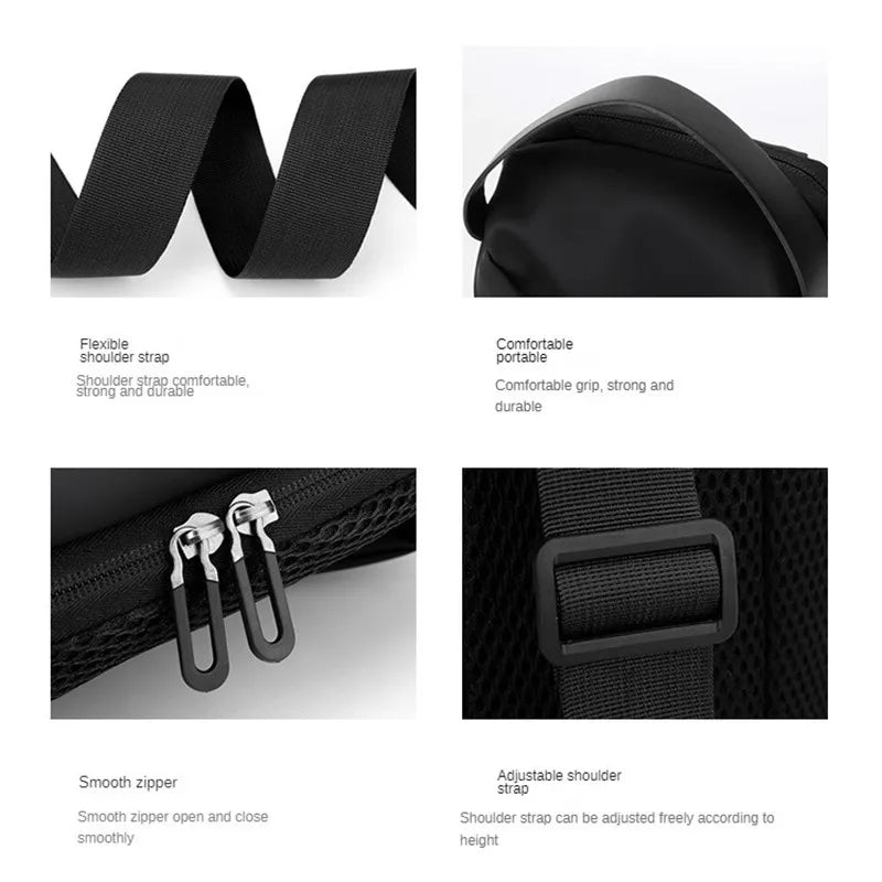 ISKYBOB Men’s Sports Chest Bag