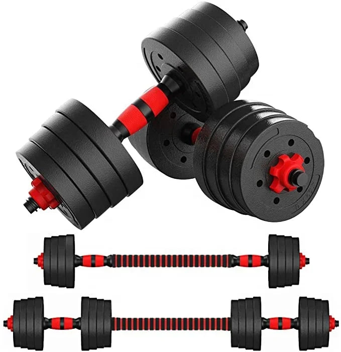 Adjustable Dumbbell & Kettlebell Set 10-50kg