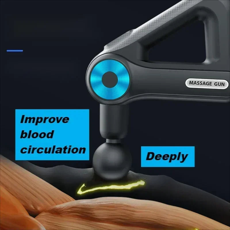 9-Head Electric Muscle Massage Gun