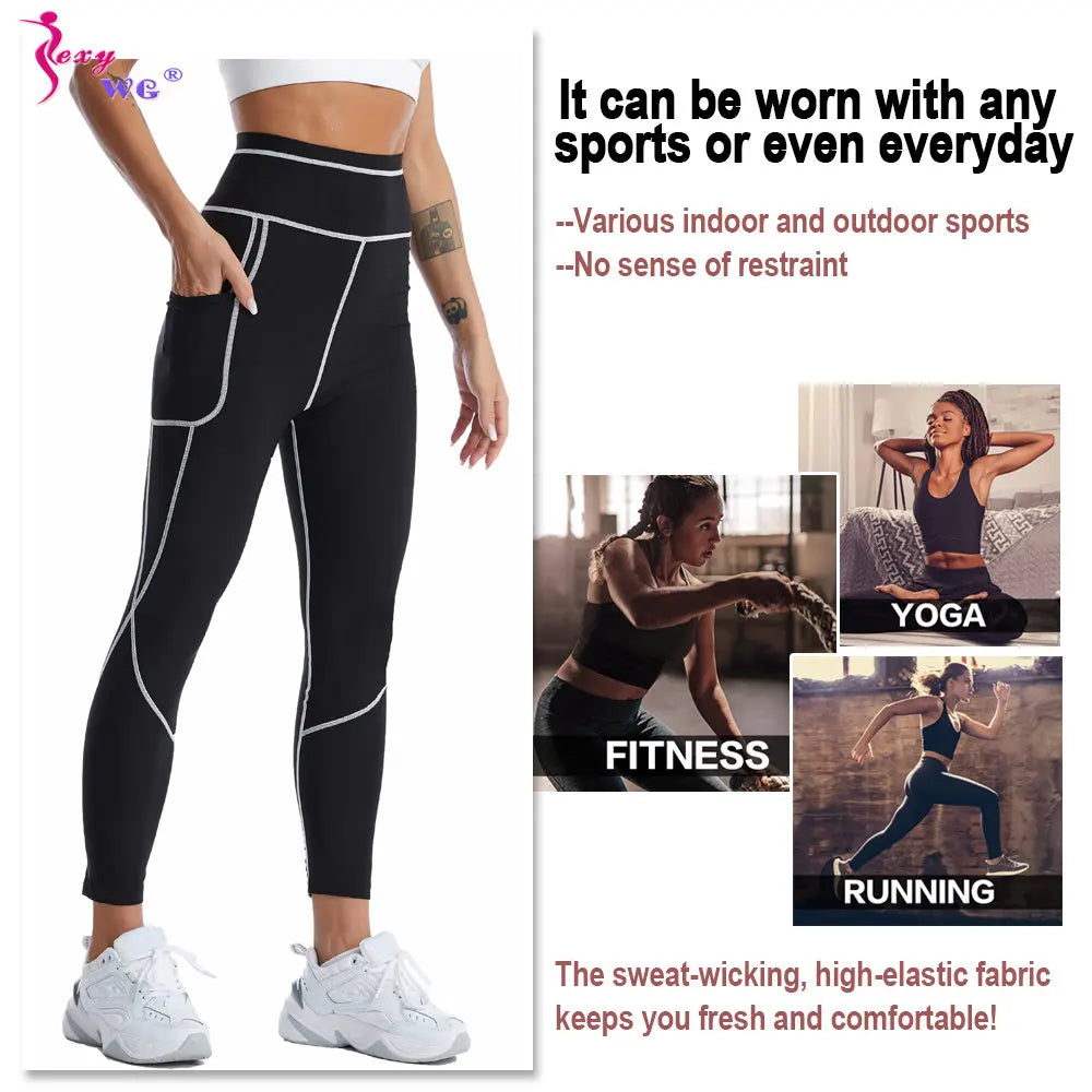 SEXYWG Women’s Sauna Waist Trainer Pants