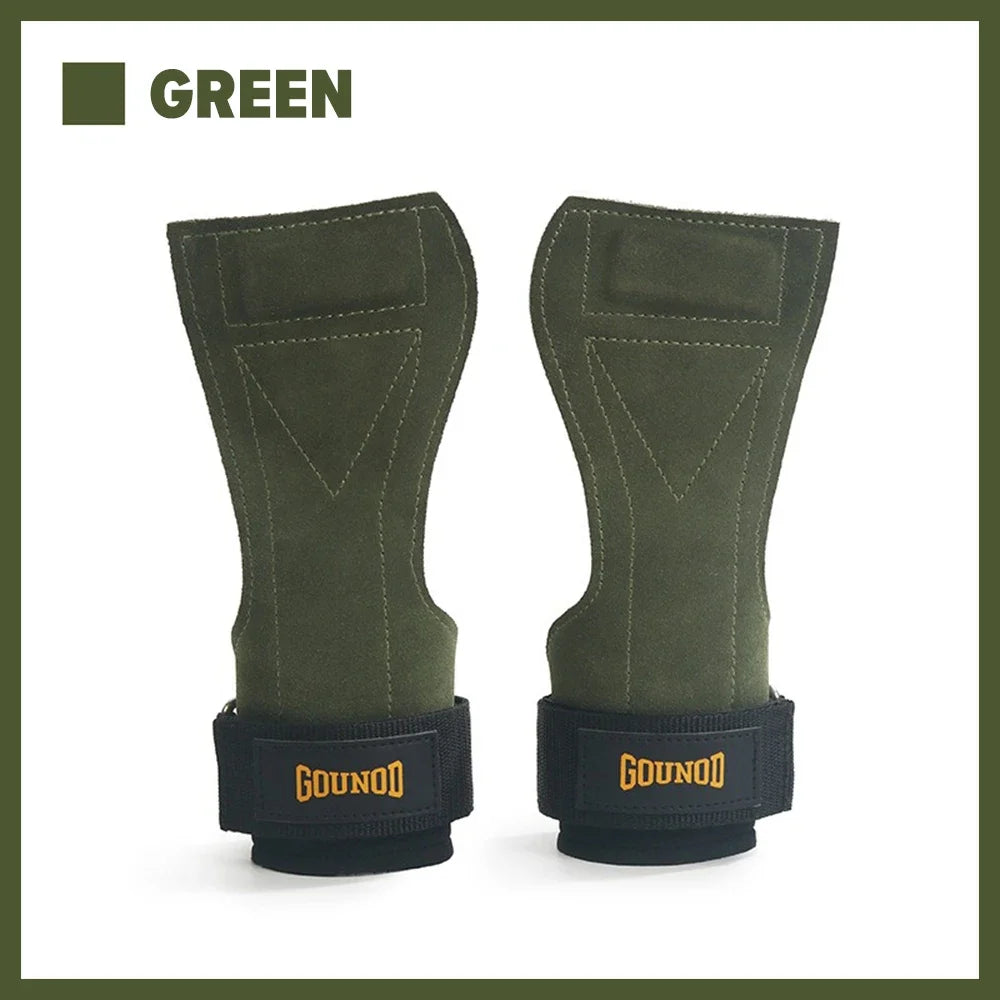 Anti-Skid Gym Gloves with Wrist Straps