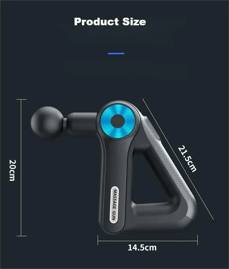 9-Head Electric Muscle Massage Gun