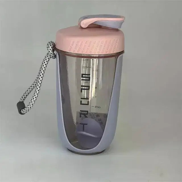C2 600ml Leakproof Gym Shaker Bottle