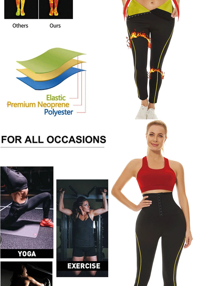 SEXYWG Women’s Sauna Waist Trainer Pants