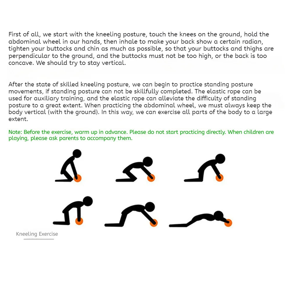 Ab Roller Wheel for Core Strength