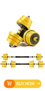 AQCDCASA Adjustable Dumbbells – 25LB/55LB