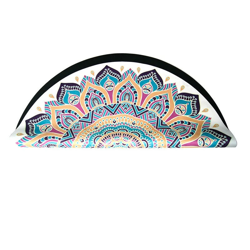 Full-Color Eco-Friendly Circle Yoga Mat