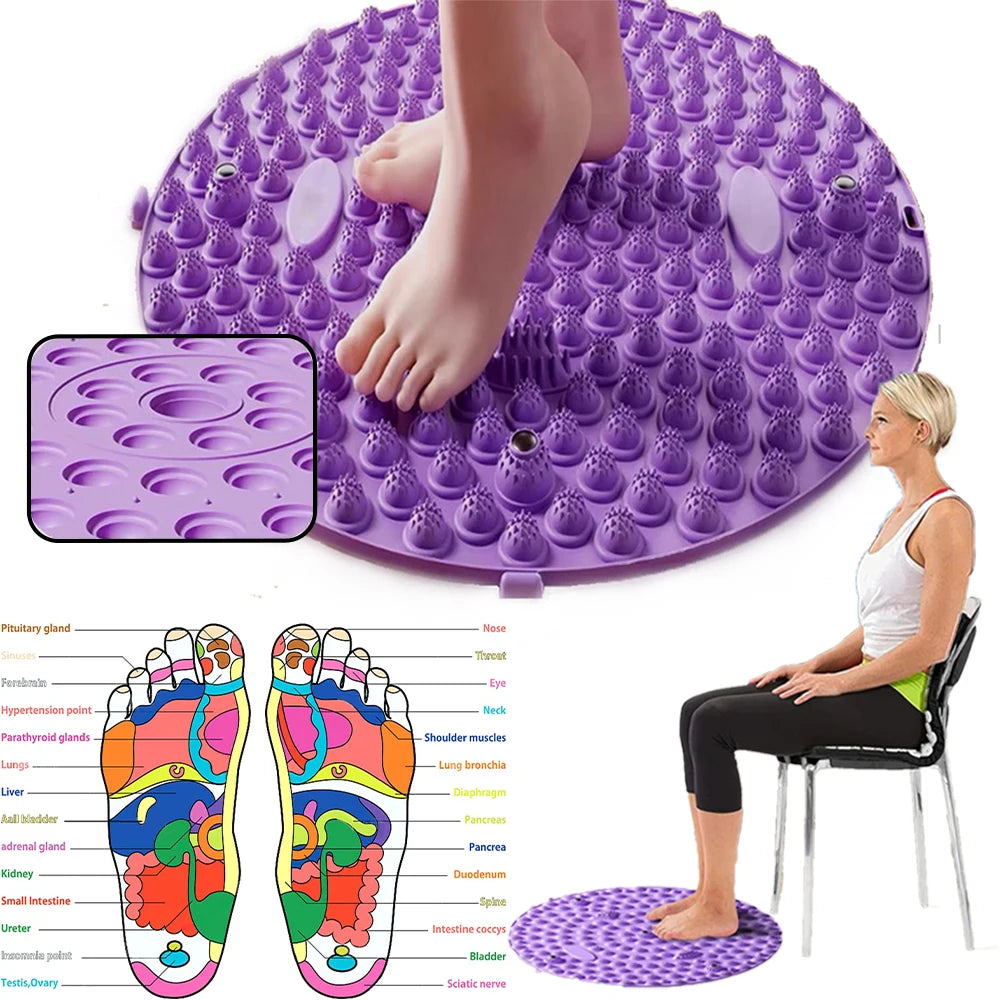 Magnetic Foot Massage Pad with Acupressure Points