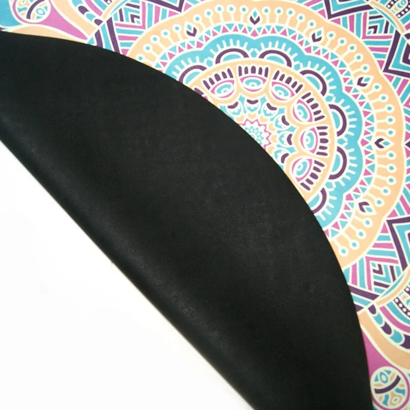 Full-Color Eco-Friendly Circle Yoga Mat