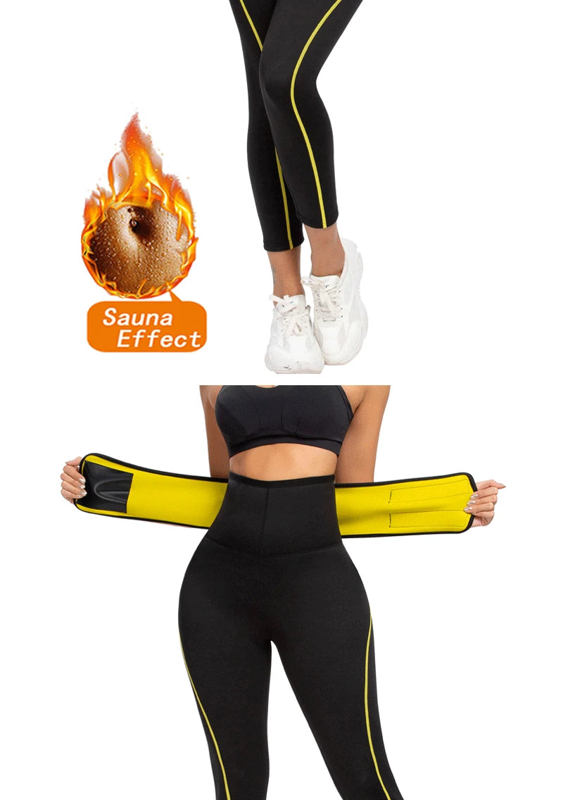 SEXYWG Women’s Sauna Waist Trainer Pants
