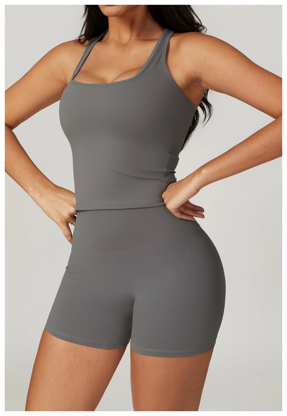 Tight Elastic Gym & Yoga Crop Top