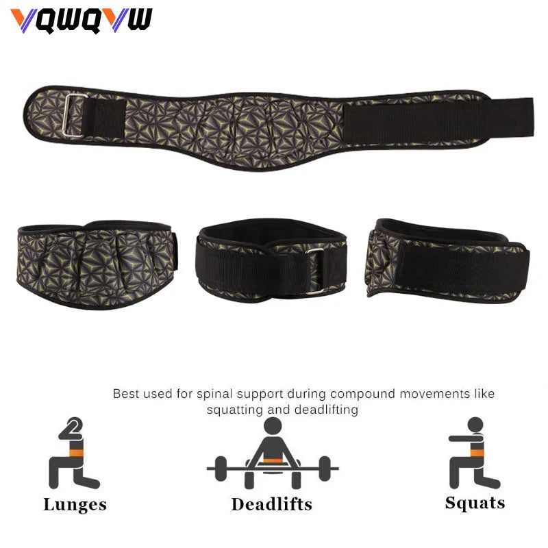 1Pcs Waist Support for Weight Lifting Belt Gym Belt for MenWomen Workout,Powerlifting,Squat and Basketball Football Volleyball
