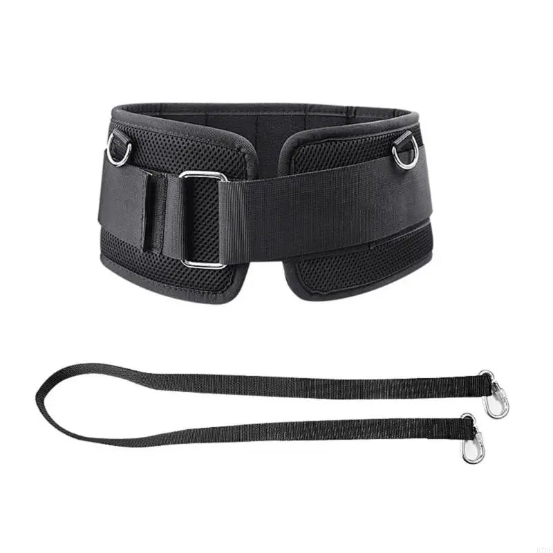 R7UE Weight Lifting Belt With Strap Sports Dip Belt for Training, Fitness, Workout