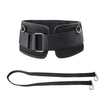 R7UE Weight Lifting Belt With Strap Sports Dip Belt for Training, Fitness, Workout