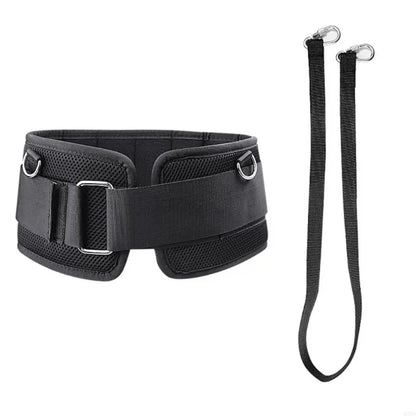 R7UE Weight Lifting Belt With Strap Sports Dip Belt for Training, Fitness, Workout