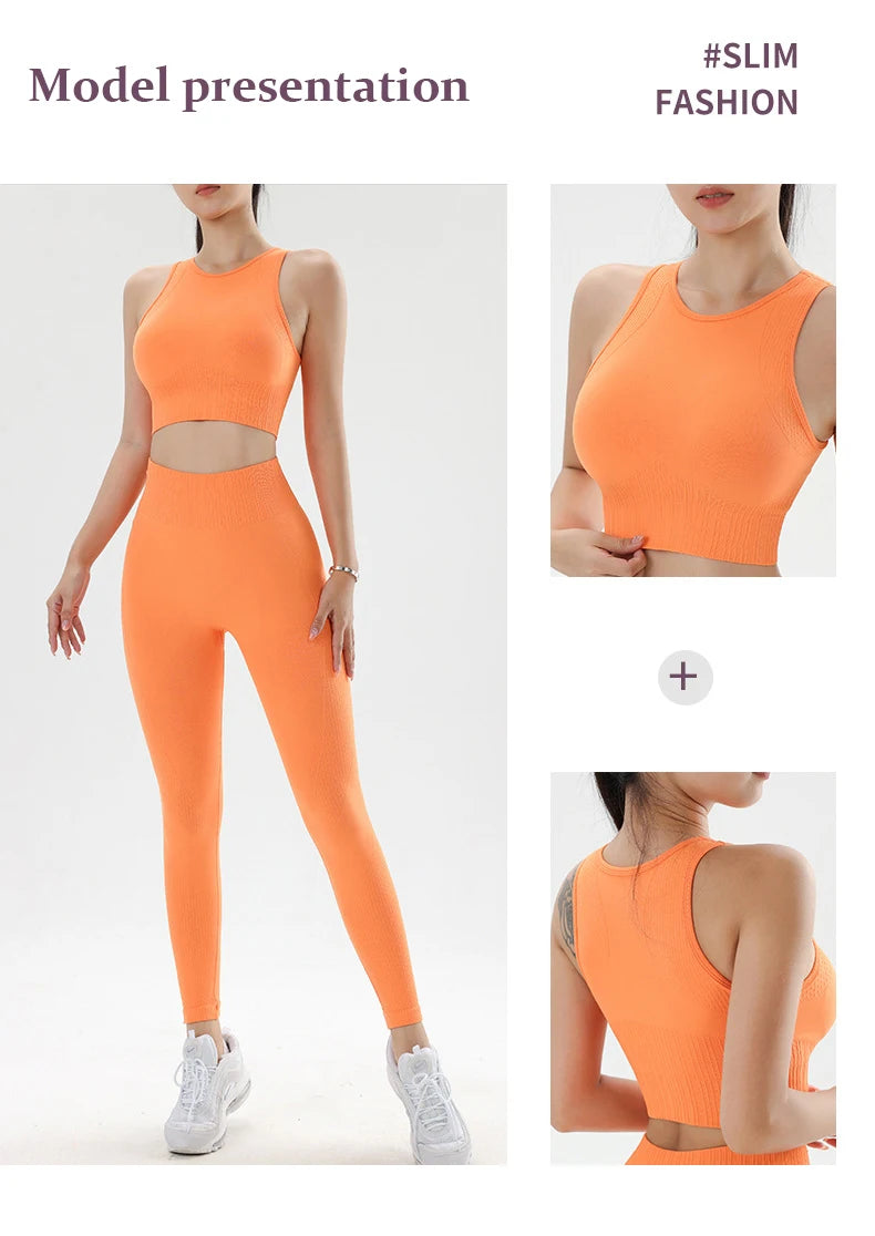 Women's yoga vests gym sports vests bra tops running shock-proof breathable fast-drying sports vests